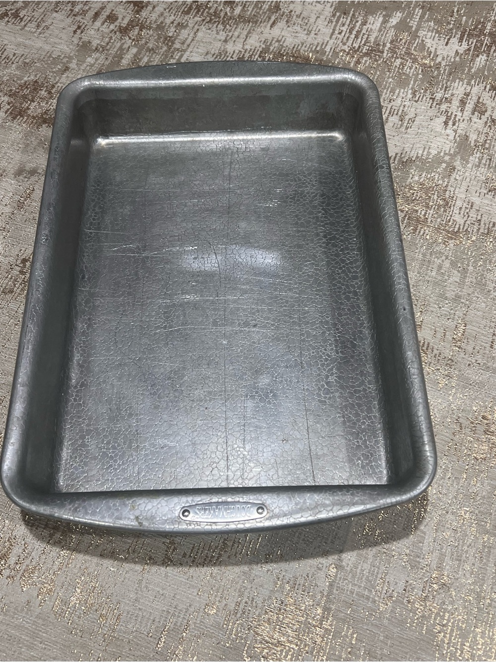 Doughmakers 9" x 13" Cake Commercial Grade Aluminum Bake Pan Made in the USA